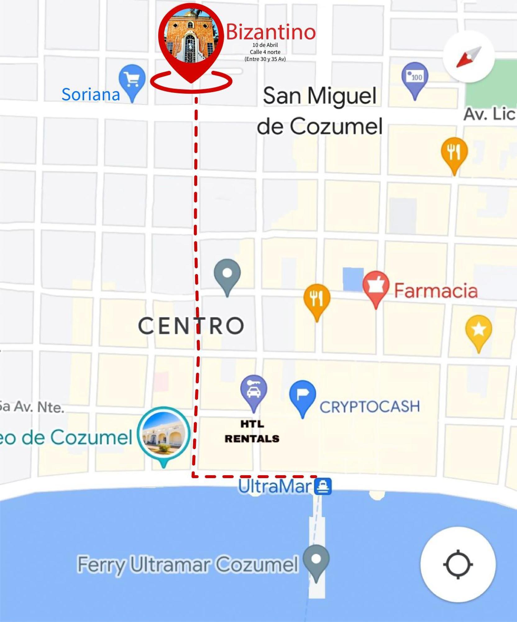 Apartamento Bizantino Cozumel Kültér fotó